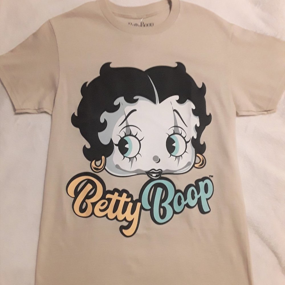 NWT Betty Boop Mime Clown Face Retired Graphic T Shirt From Hot Topic
